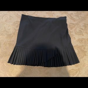 Mimi maternity pleated black skirt NWT $68 L